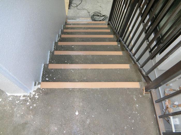 階段塗装